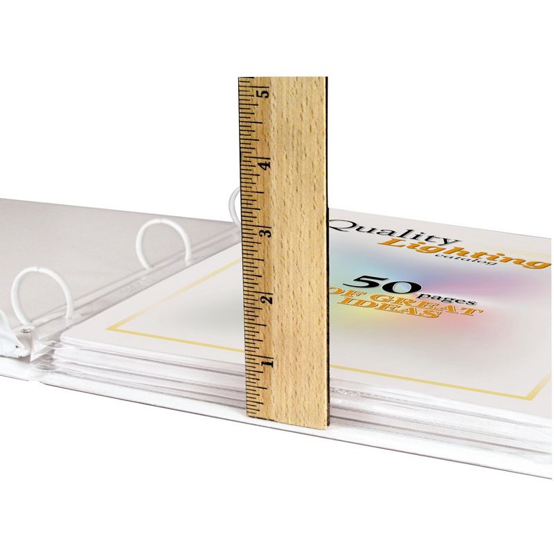 C-Line Poly Heavyweight Sheet Protectors, 8-1/2 x 11 Inches, Clear, Pack of 25, 3 of 4