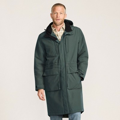 Lands' End Men's Squall Waterproof Insulated Winter Stadium Coat