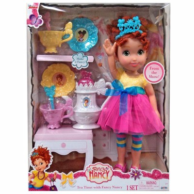 fancy nancy doll and tea set