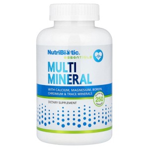 NutriBiotic Essentials, Multi Mineral, 250 Gluten Free Capsules - 1 of 4
