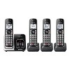 Panasonic® KX-TGD86x Series Link2Cell Bluetooth® Corded Cordless Phone with Answering Machine (4 Handset; Silver) - 2 of 4