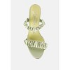 Qualie Ruched Strap Stiletto Sandals Women - 4 of 4