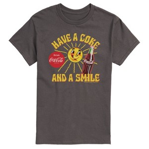 Men's - Coca-cola - Have A Coke And A Smile Short Sleeve Graphic T-Shirt - 1 of 4