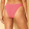 Women's Gingham Seersucker Low-Rise Extra High Leg Extra Cheeky Bikini Bottom - Wild Fable™ - 2 of 4