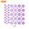 Unique Bargains PVC Peel Round Polka Dots Bedroom Classroom Wall Stickers 4 Pcs - 3 of 4