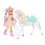 Glitter Girls 14" Doll and Toy Horse Gia & Gypsy