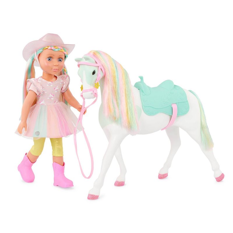 Glitter Girls 14&#34; Doll and Toy Horse Gia &#38; Gypsy, 1 of 9