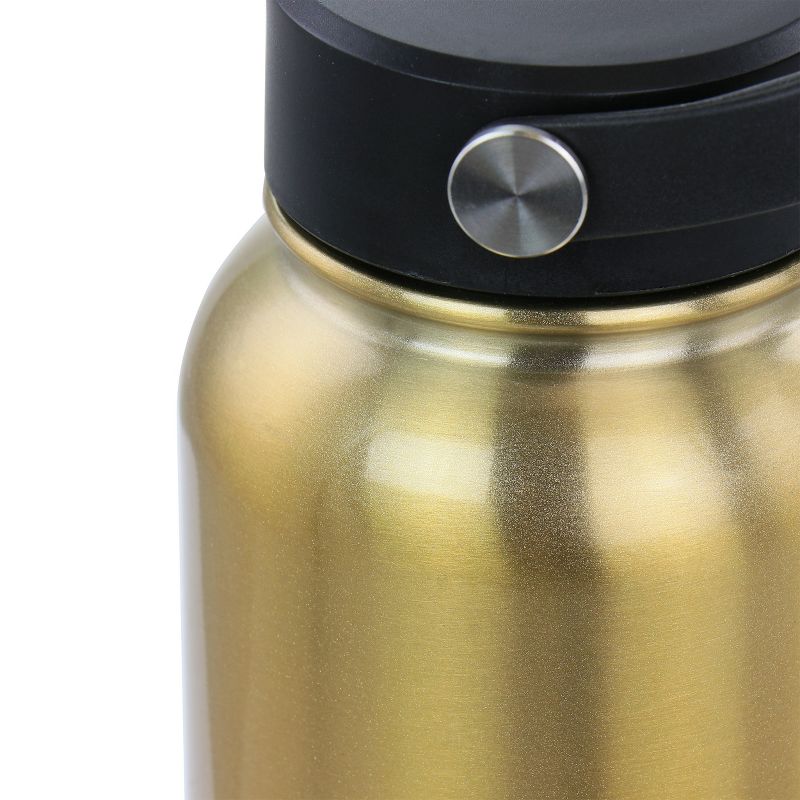 WAO 38 Ounce Stainless Steel Insulated Thermal Bottle with Lid in Dark Gold, 5 of 6