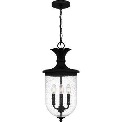 Havana 3-Light Earth Black Outdoor Hanging Lantern
