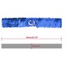INSPIRE CHIC Women's Skinny Elastic Sequins Decor Stretchy Waist Belts for Dresses 2 Pcs 25.19" - 3 of 4