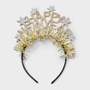 Happy New Year Headband - Gold - 1 of 3