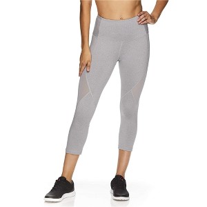 Reebok Womens Highrise Capri Compression Athletic Pants - 1 of 4