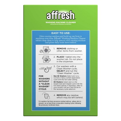 Affresh Washing Machine Cleaner - 5ct