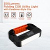 Black+Decker 2-Pack 350LM COB Utility Light, USB Rechargeable, Folding Clip-On Design, Magnetic Base - 3 of 4