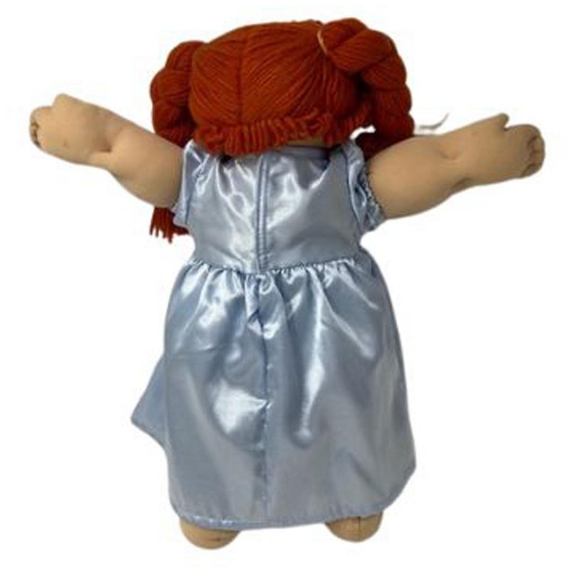 Doll Clothes Superstore Blue Satin Nightgown 15-16 Inch Baby And Cabbage Patch Kid Dolls, 4 of 5