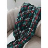 Plush Blanket | Tartan Steamboat Willie | Charlie Lou Baby - 2 of 4