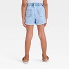 Toddler Girls' Paperbag Shorts - Cat & Jack™ - 2 of 3