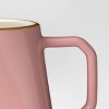 15oz Geo Mug Garnet with Gold Rim - Threshold™ - 3 of 3