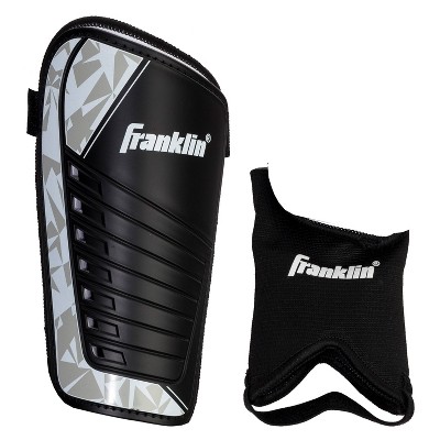 Franklin Sports Field master Shin Guards Black/Silver - S
