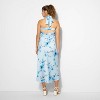 Women's Satin Maxi Tube Bodycon Dress - Wild Fable™ - 3 of 3