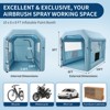 Inflatable Paint Booth Tent with 3-Layer Filter, Portable DIY Spray Booth for Cars, Motorcycles, Garage, Furniture & Parts Painting - 4 of 4