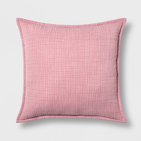 Gauze Texture Euro Pillow Coral Opalhouse Target