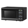 West Bend 700 Watt Compact Easy to Use Small Microwave Countertop Oven Kitchen Appliance with 8.5 Inch Round Turntable, Black - image 3 of 4