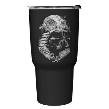 Star Wars Darth Vader Death Star Collage Stainless Steel Tumbler w/Lid