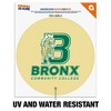 Bronx Community College Primary Logo Automotive Car Window Locker Circle Bumper Sticker - 2 of 4