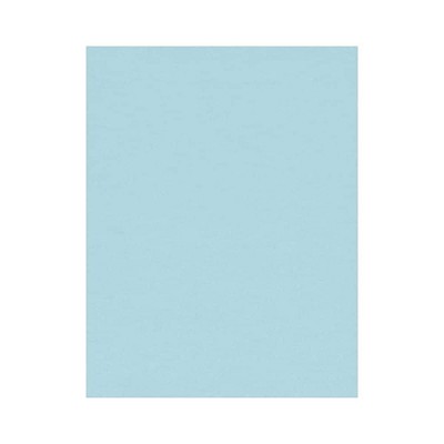 LUX Papers 8.5 x 11 inch Pastel Blue 50/Pack 81211-P-64-50