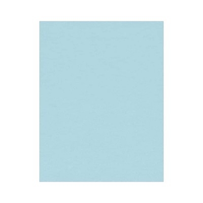 LUX Papers 8.5 x 11 inch Pastel Blue 50/Pack 81211-P-64-50