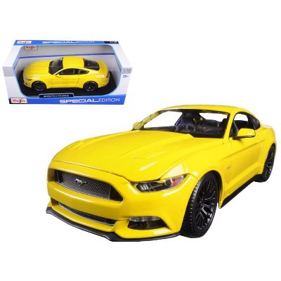 yellow mustang toy car