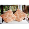 16"x16" Antique Flowers Square Throw Pillow - e by design - 4 of 4