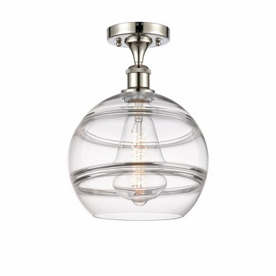 Rochester - 1 Light Semi-Flush Mount In Industrial Style-12.88 Inches Tall and 10 Inches Wide