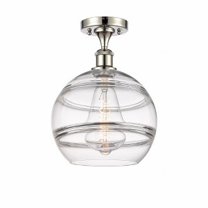 Rochester - 1 Light Semi-Flush Mount In Industrial Style-12.88 Inches Tall and 10 Inches Wide - 1 of 1