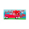 Evergreen Indoor Outdoor Doormat Bundle Set of 5 - Frame and 4 Holiday Seasonal Inserts Valentine's Truck Easter 4th of July and St. Patricks - 2 of 4