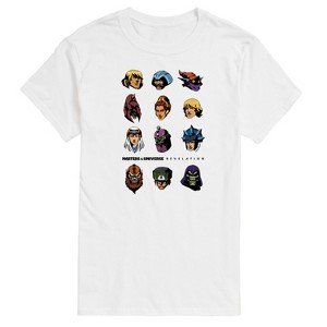 Men's - Masters of the Universe - Revelation Faces Short Sleeve Graphic T-Shirt - 1 of 4
