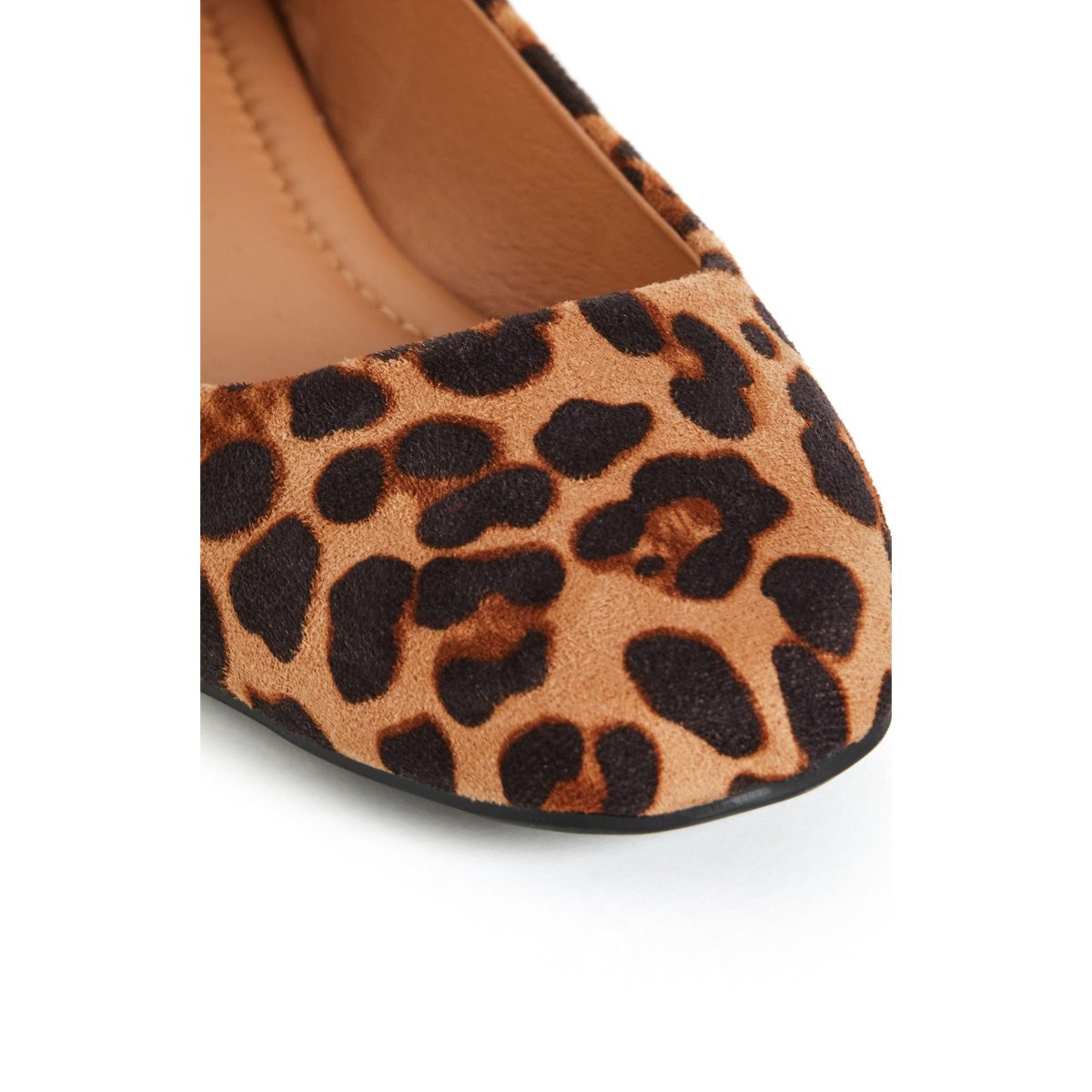 Обувь City Chic | Women's Plus Size WIDE FIT Rae Ballet Flat - leopard - 10W — фото 7