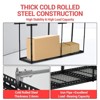 Overhead Garage Storage Rack – Heavy Duty Metal Ceiling Shelving, Adjustable Organization System for Garage – 330lb Capacity, Easy Install - 4 of 4
