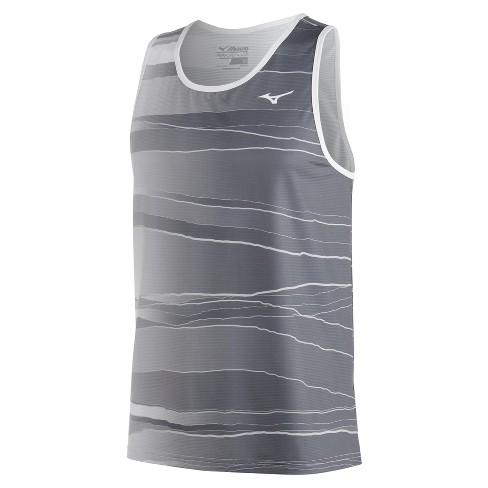 Mizuno Men's Printable Eco Running Singlet Mens Size Extra Extra Large In  Color Quiet Shade (9I9i)