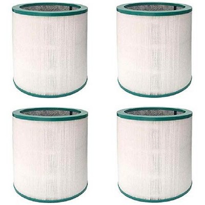 Nispira Dual-layer HEPA Vacuum Filter for Dyson TP02 Tower US Sm/Nk and TP02 US Nk/Nk TP01 BP01. Compared to EVO filter part 968126-03. 4 Packs
