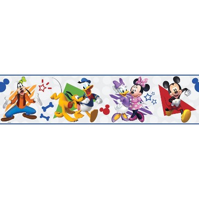 Disney Mickey Mouse and Friends Peel and Stick Wallpaper Border - RoomMates