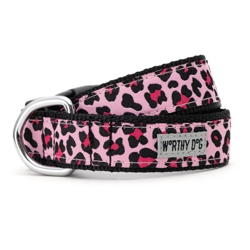 The Worthy Dog Leopard Dog Collar Pink Xl Target