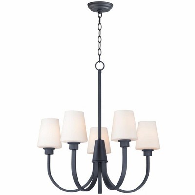 Maxim Lighting Shelter 5 - Light Chandelier in  Black