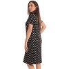 Dreamcrest Womens Nightgown with Lace Trim  Short Sleeve Sleepwear Pajamas with Stretch  Solids & Prints - 2 of 3