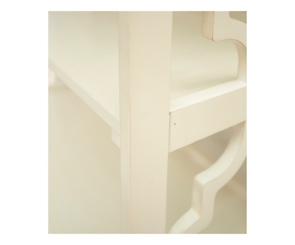 Anthony 72" 5 Shelf Painted Bookcase White - Powell Company