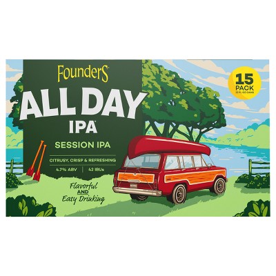 Founders All Day IPA Beer - 15pk/12 fl oz Cans
