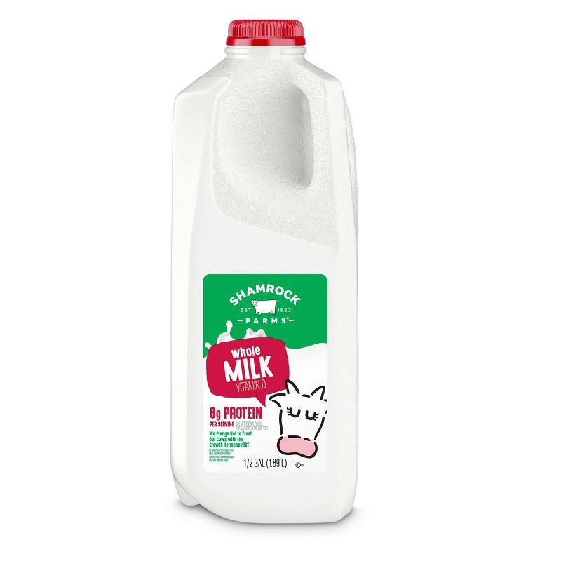 Shamrock Farms Vitamin D Milk - 0.5gal, 2 of 3
