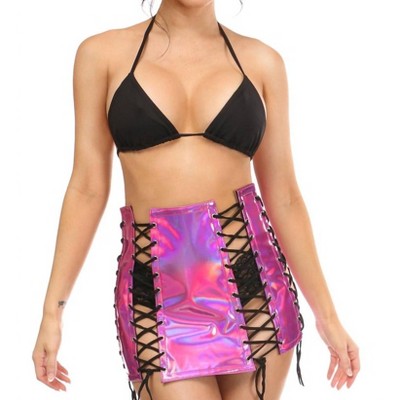 Women's Holo Lace-Up Skirt - Daisy Corsets