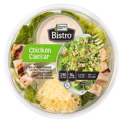 Ready Pac Bistro Chicken Caesar Salad Bowl - 6.25oz - image 1 of 1